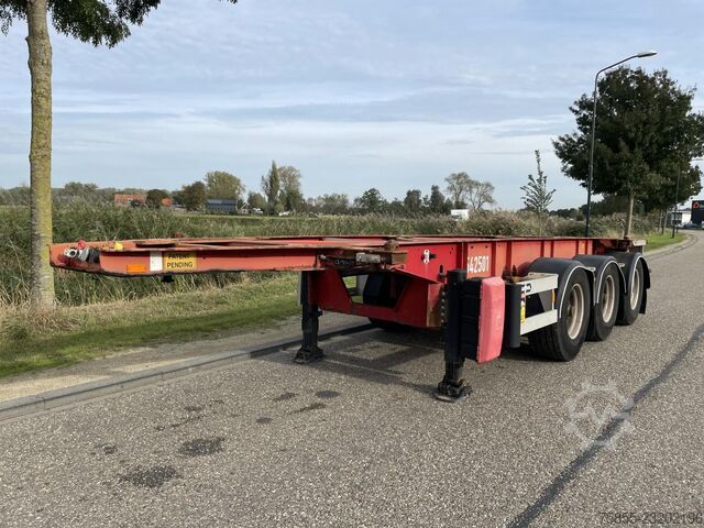 Van Hool Tank Konteyner Şasisi 20 FT Şasi / ADR / BPW Dingiller LT2714 Van Hool Tankcontainerchassis 20 FT Chassis / ADR / BPW ...