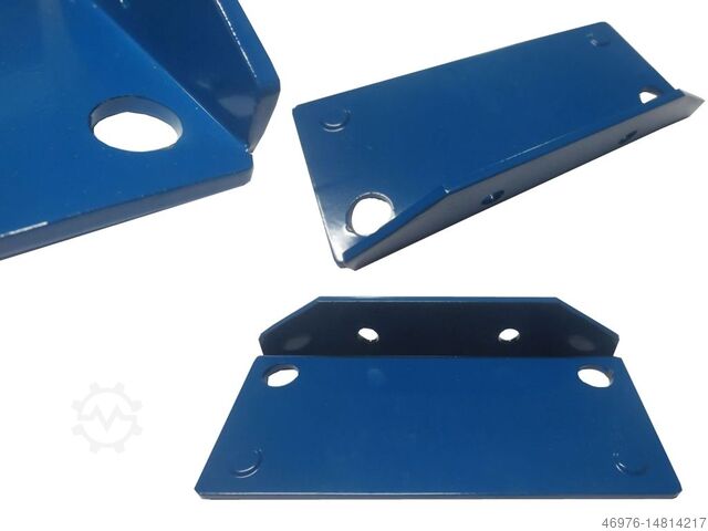 Voor 100 mm frameprofiel / breedte: 200 mm Nedcon NS Fußplatte f. Palettenregale