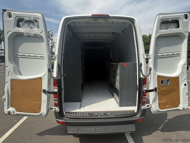 Fourgonnette Mercedes-Benz Sprinter 313CDI Kasten L2H2 Einbau+1.Han