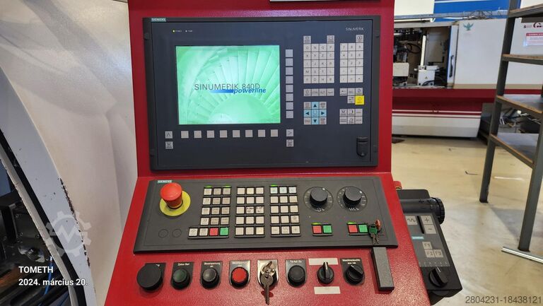 Cnc vlakfreesmachine PMT Mascines LTD AWH 600