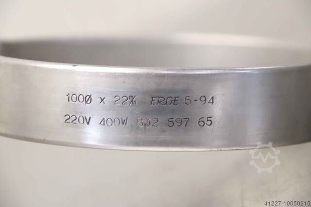 Verwarmingslint Verwarmingsmantel Erge Ø100 x 22 mm  400 W