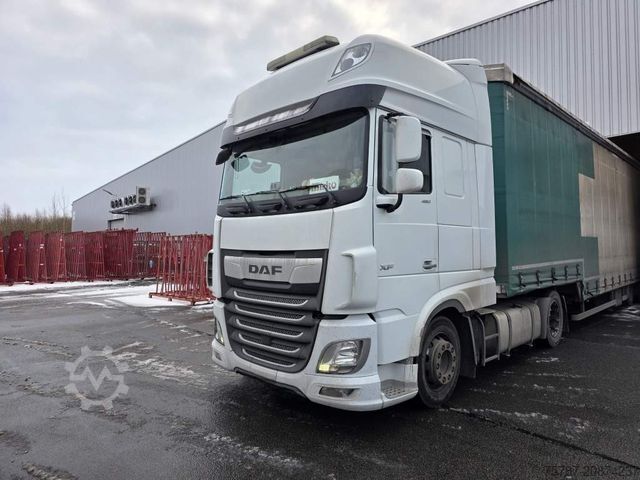 Standardowy ciągnik siodłowy DAF XF 480 SSC, Standklima, 2 Tanks, ZF Intarder