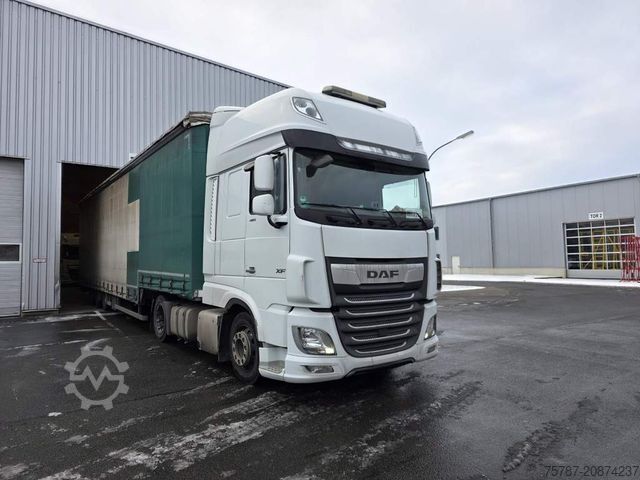 Standardowy ciągnik siodłowy DAF XF 480 SSC, Standklima, 2 Tanks, ZF Intarder