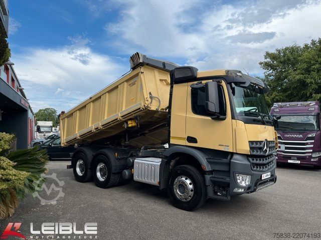 Dreiseitenkipper LKW MERCEDES-BENZ Arocs 2645*6x4*Meiller*Bordmatik*AP-Achsen*Alcoa