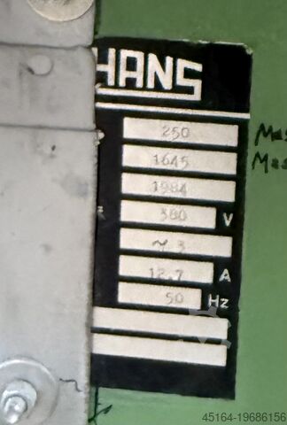 Tabel router Panhans 250