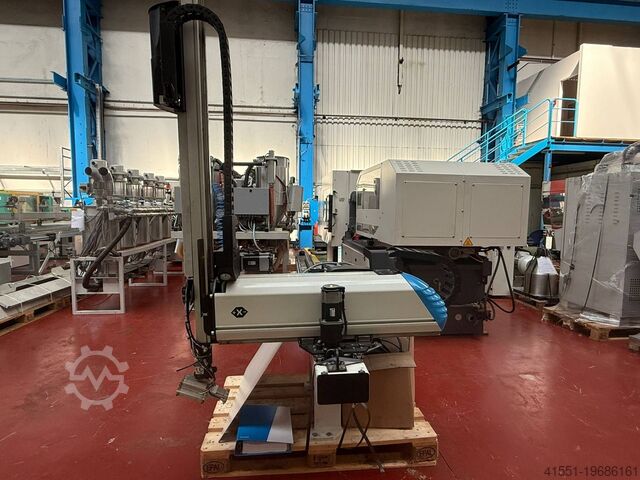 Injection moulding machines KRAUSS MAFFEI KM180-750 AX Electric machines