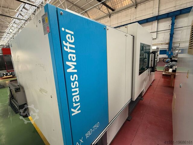 Injection moulding machines KRAUSS MAFFEI KM180-750 AX Electric machines