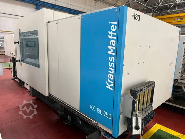 Injection moulding machines KRAUSS MAFFEI KM180-750 AX Electric machines