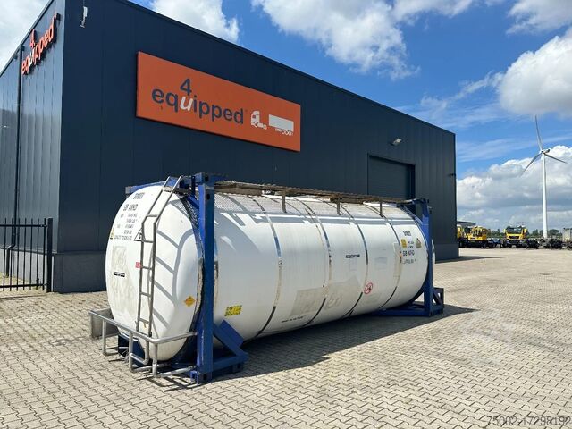 Tankcontainer CPV 31.030L, steam heating, UN PORTABLE, T11