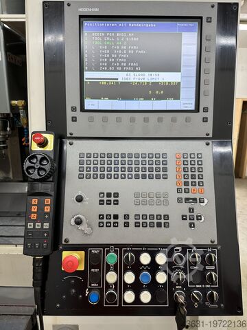 Verticaal bewerkingscentrum Kondia B640, ähnlich Quaser - MoriSeiki Top Zustand