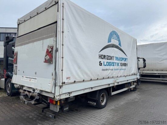 Samochód dostawczy z plandeką IVECO EUROCARGO 75E18 PLANE, LADEBORDWAND