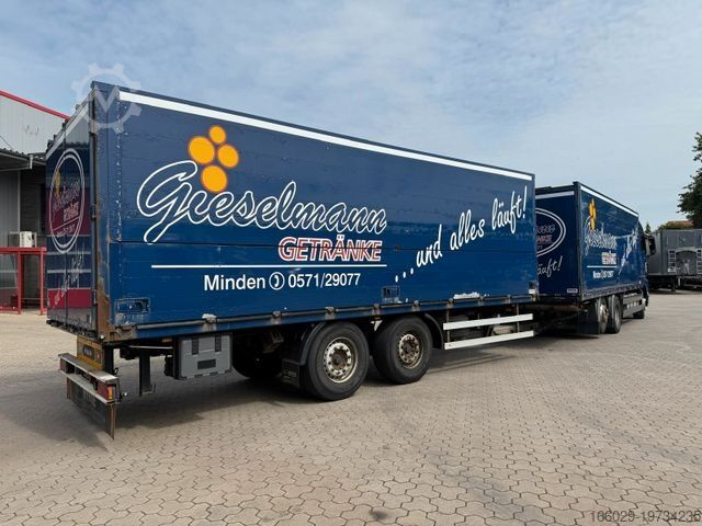 Drankentruck MAN TGA  Schwenkwand-Getränkeaufbau incl. Anhänger
