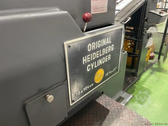 Die cutter Heidelberg SGS