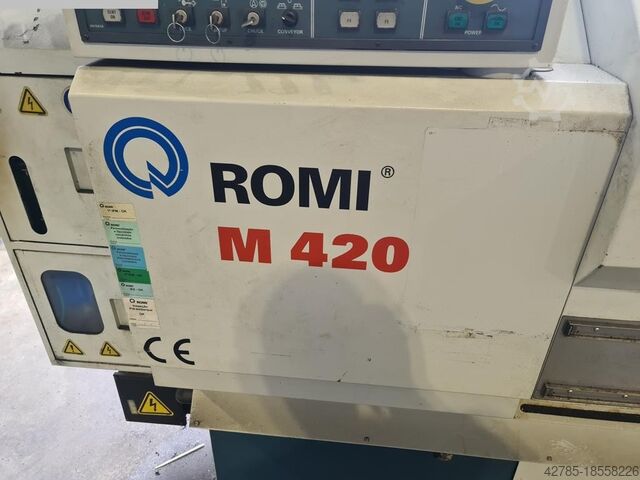 Tokarka - sterowana cyklicznie ROMI M 420