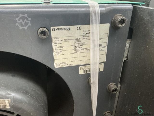 Equipamento de elevação Verlinde M4, 10.000 kg, 2011 Verlinde 