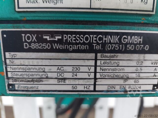 Prensa pneumática TOX MC 090