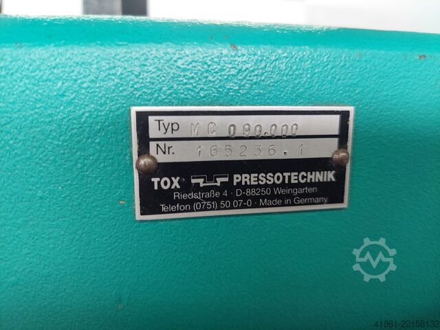 Prensa pneumática TOX MC 090