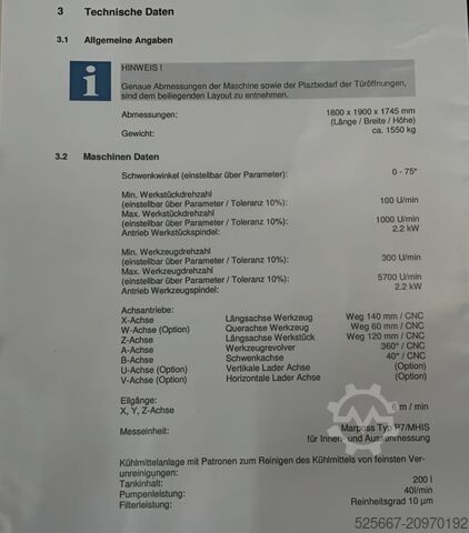 CNC honovací stroj s řízením Fanuc MONNIER & ZAHNER  MZ 641