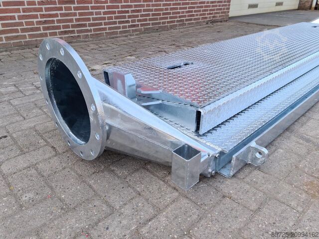 Máquina de carga y descarga  Leidingdrempel / road ramp