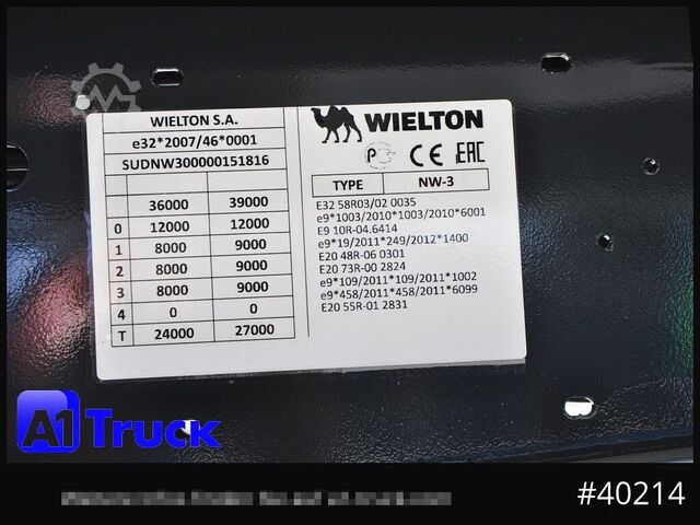 Semi-reboque basculante WIELTON Wielton 51m³ Neu+Sofort Miete