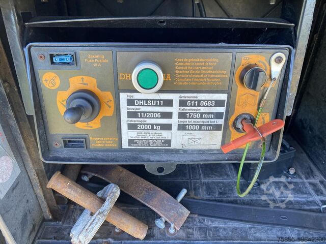 Koel-vriestransport Pacton TBZ 233 2-Axle Fridge / Carrier Vector 1800 / L...