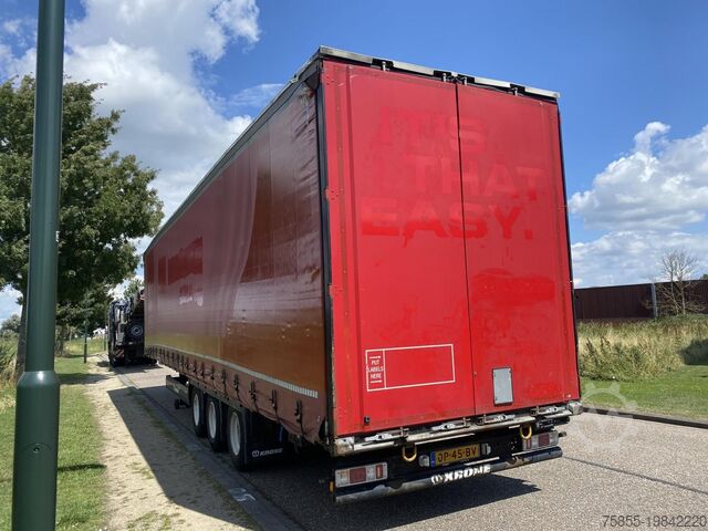 Transporte de volumen Krone N/A Mega / Curtains / Sideboards / BPW / Drumbr...