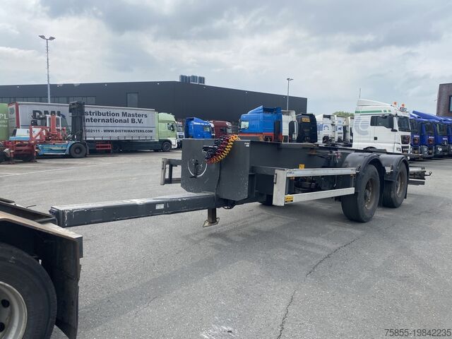 Transporte de contenedores DRACO MCS 218 Container Trailer / 2 Axle / BPW / Drum...