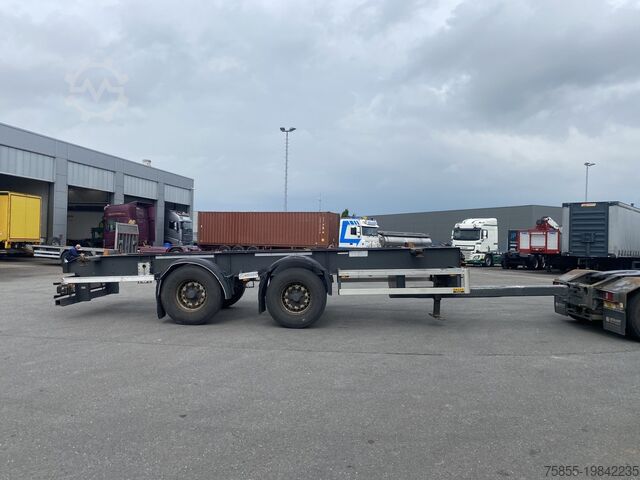 Transporte de contenedores DRACO MCS 218 Container Trailer / 2 Axle / BPW / Drum...