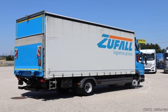 Flaklastbil med kapell Atego 1230 L Curtainsider