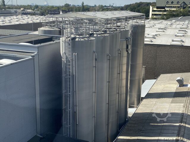 1 x 80 m³ aluminium silo, ø 3.000 mm Zeppelin