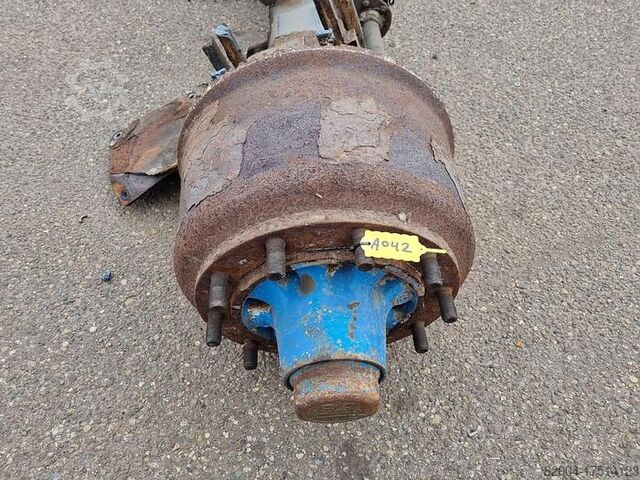 Eje BPW HEAVT DUTY TRAILER AXLE   SINGLE TIRES  15 CM