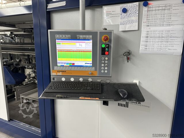 Snij- en verwerkingscentrum Schirmer BAZ 1000-G3 / VU mit Stahlautomat SZA450