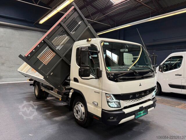 Driezijdige kipper bestelwagen FUSO Canter 7C18 3 Seiten Kipper Klima LED SPUR AHK
