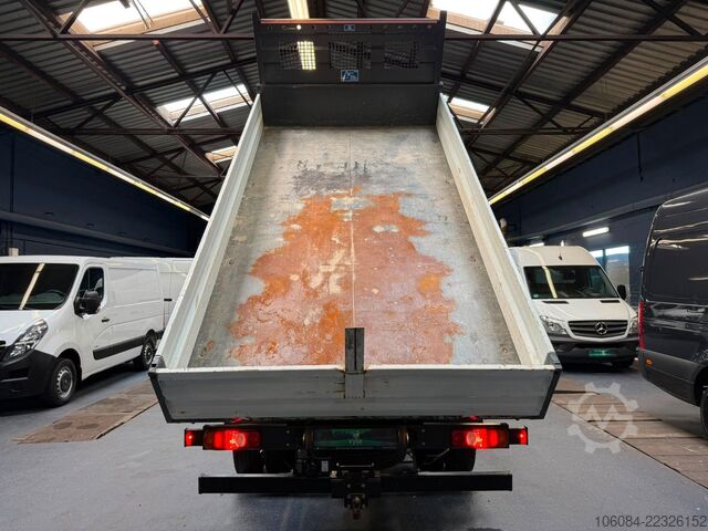 Kiepwagen bestelauto FUSO Canter 7C18 3 Seiten Kipper Klima LED SPUR AHK