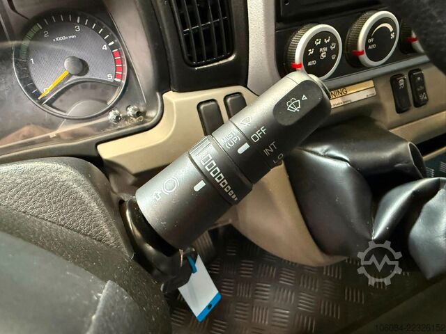 Kiepwagen bestelauto FUSO Canter 7C18 3 Seiten Kipper Klima LED SPUR AHK