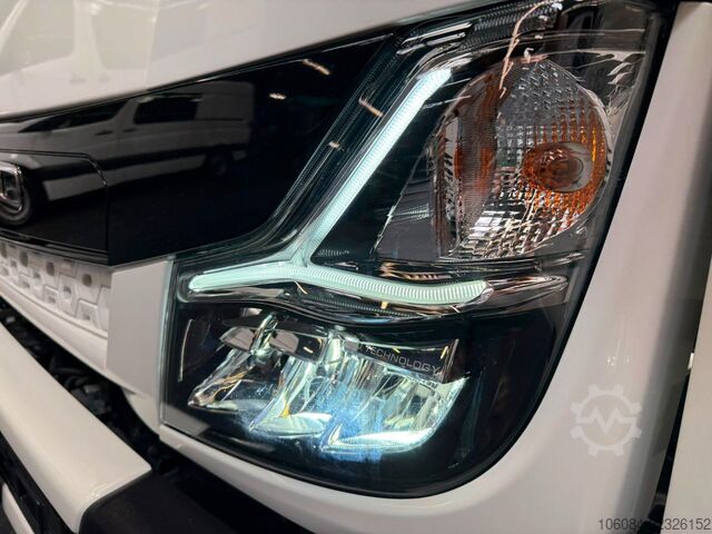 Kiepwagen bestelauto FUSO Canter 7C18 3 Seiten Kipper Klima LED SPUR AHK