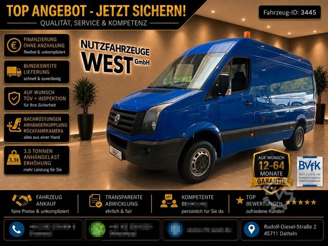 Bestelwagen met verhoogd dak VOLKSWAGEN Crafter *Abgelastet 3.500Kg*163 Ps*Garantie