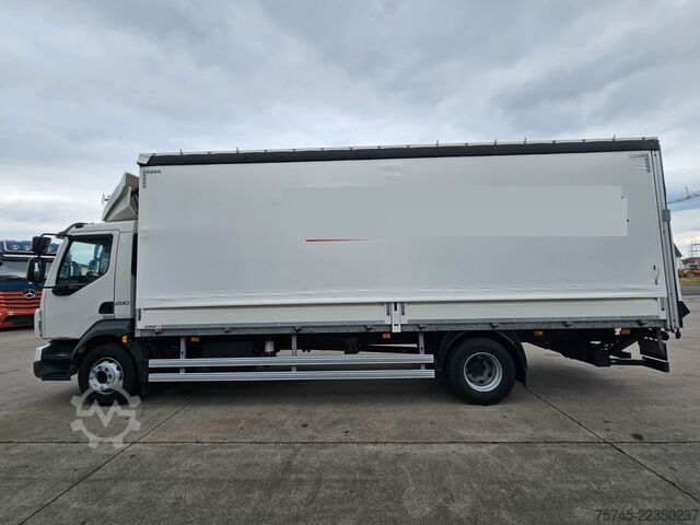 Φορτηγό πλατφόρμα με μουσαμά VOLVO FL 280 *16 T  *1,5 T LBW *