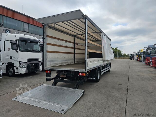 Φορτηγό πλατφόρμα με μουσαμά VOLVO FL 280 *16 T  *1,5 T LBW *
