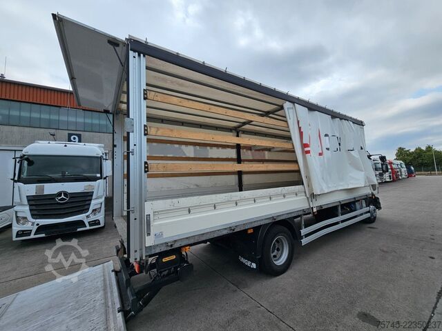 Φορτηγό πλατφόρμα με μουσαμά VOLVO FL 280 *16 T  *1,5 T LBW *