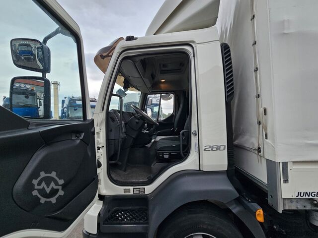 Φορτηγό πλατφόρμα με μουσαμά VOLVO FL 280 *16 T  *1,5 T LBW *
