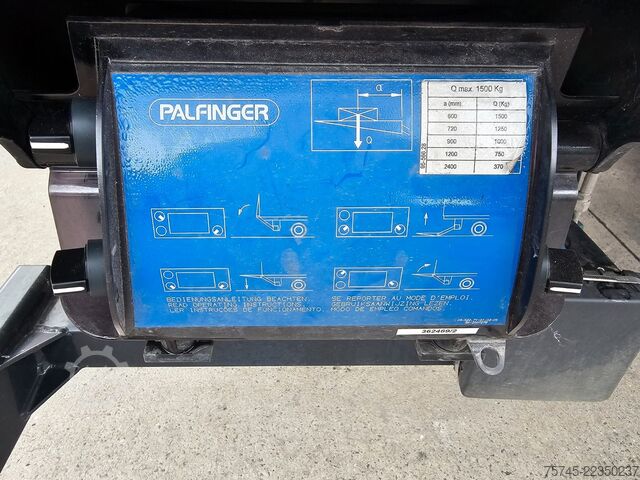 Φορτηγό πλατφόρμα με μουσαμά VOLVO FL 280 *16 T  *1,5 T LBW *