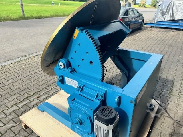 Placă turnantă de sudare, placă turnantă, poziționer Protec 1,2 To KT 1200