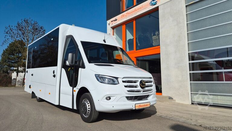 Minibusz MERCEDES-BENZ 30 Sitzer Schul- Transferbus 519 Vorlauffahrzeug