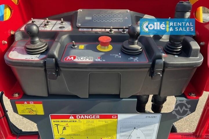 Knikarmhoogwerker Magni DAB 18 RT | 2024