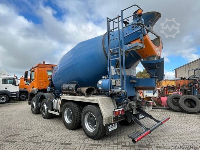 Betonmixer vrachtwagen MERCEDES-BENZ Arocs 3236 8x4 Betonmischer Deutsch Top AP Achse