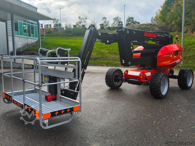 Scharnierende telescopische hoogwerker Manitou 160 ATJ Plus