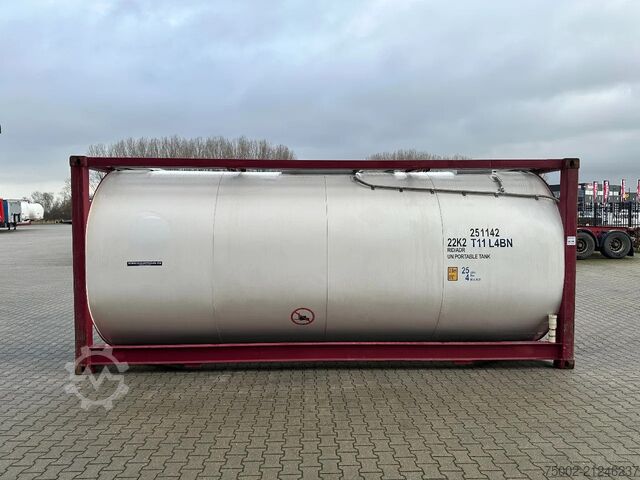 Tankcontainer CIMC tankcontainers 20FT ISO /  25.040L / L4BN / T12 / steam heatin...