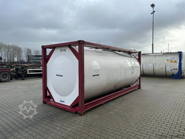Tankcontainer CIMC tankcontainers 20FT ISO /  25.040L / L4BN / T12 / steam heatin...