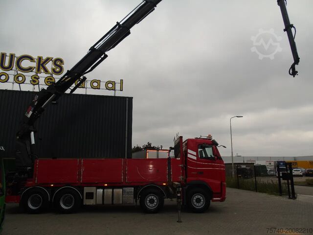 Crane truck Volvo FH 12.460 + HIAB 700E-6 HI HIPRO + JIB 4X + 8X4...